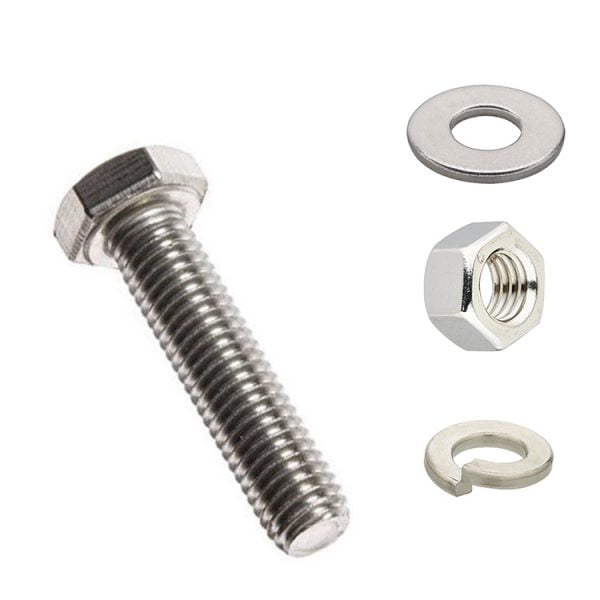 920 Piece 18-8 Stainless Steel Hex Head Bolt, Nut  Washer Assortment Kit  MacDonald Industrial Supply
