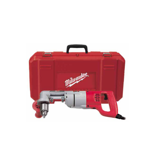 1/2 Milwaukee Right Angle Drill Kit With Case 374776 - MacDonald