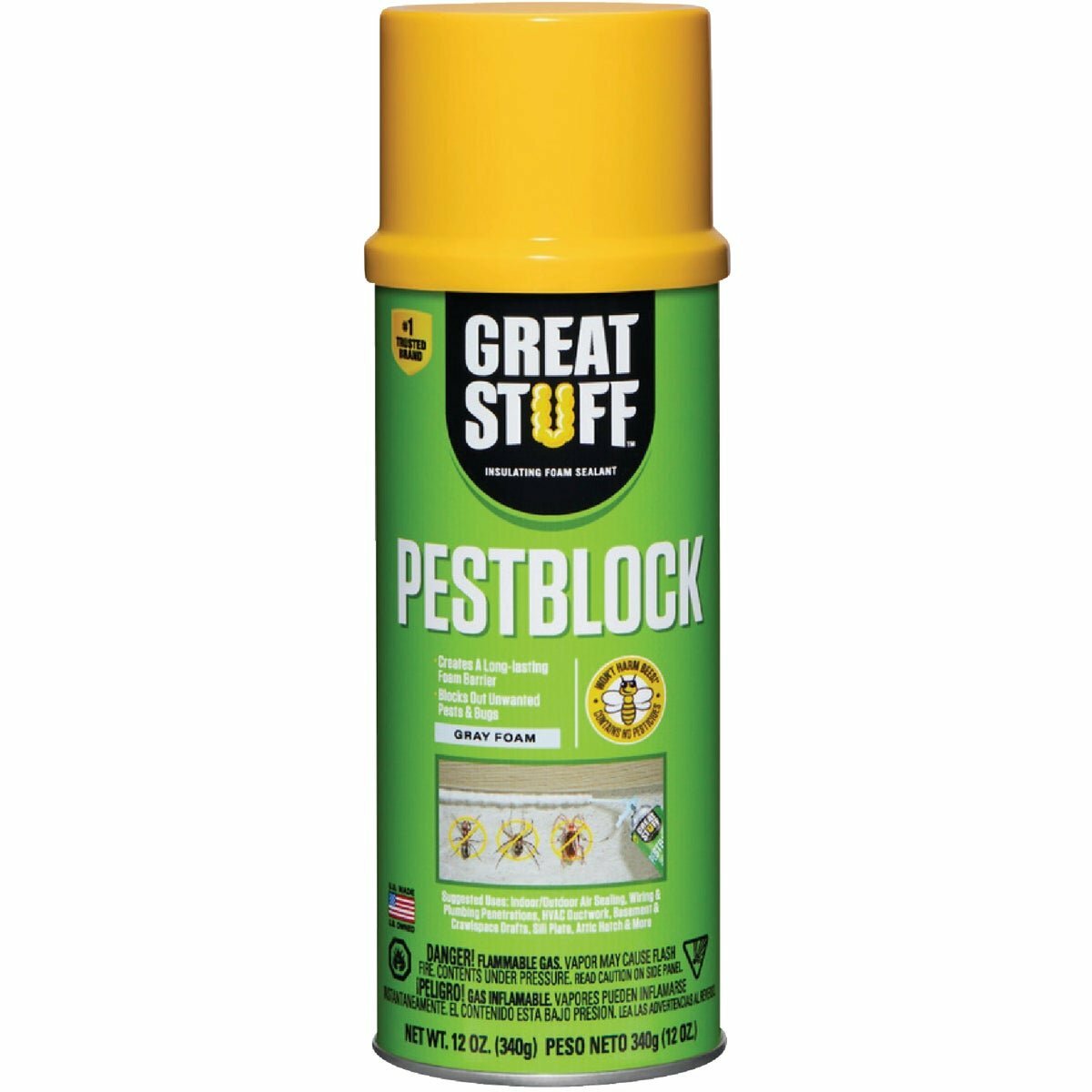 Great Stuff - Pestblock Insulating Foam Sealant 12 oz