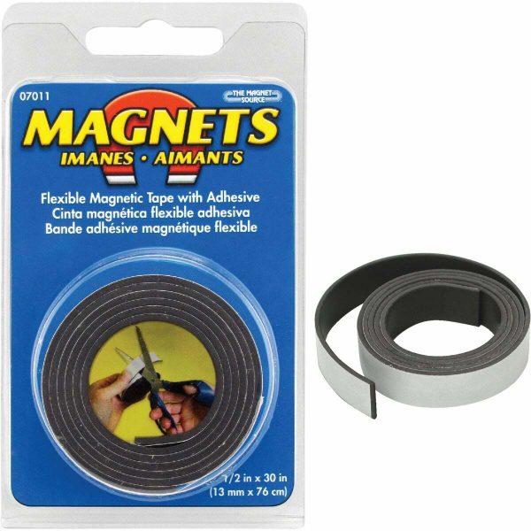 1/2x30 Master Magnetics Strip Adhesive Back Tape 07011