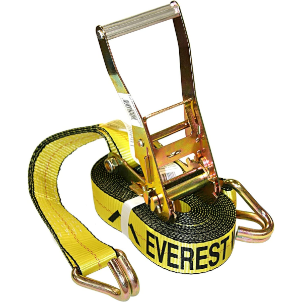 2x27' Everest J-Hook Ratchet Strap 3,333 lbs. S1021 - MacDonald Industrial  Supply