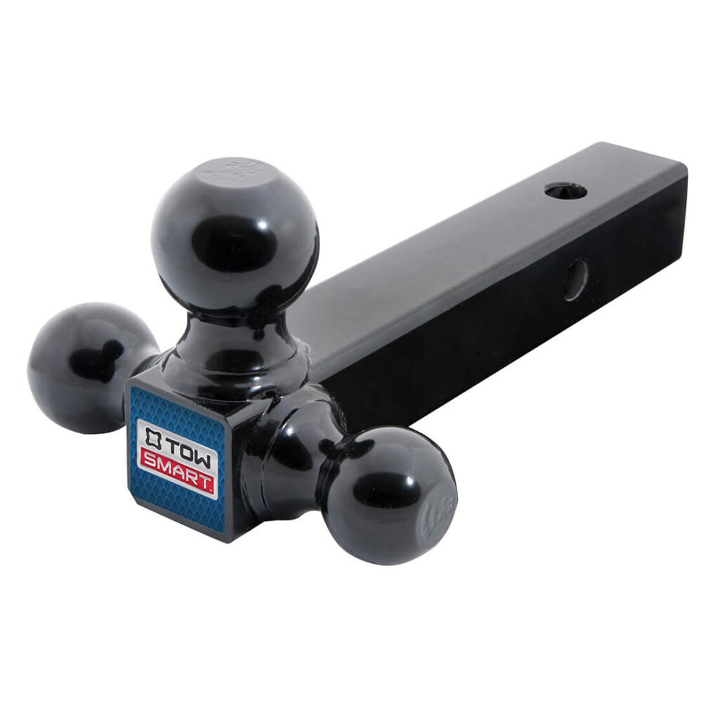 1-7/8 In., 2 In., 2-5/16 In. TowSmart Tri Hitch Ball Mount 1166