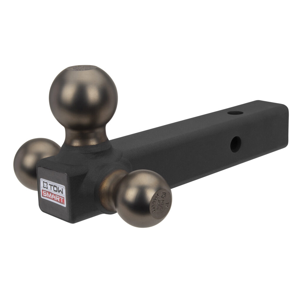 1-7/8", 2", 2-5/16" TowSmart Baja Class V Tri Hitch Ball Mount 7427
