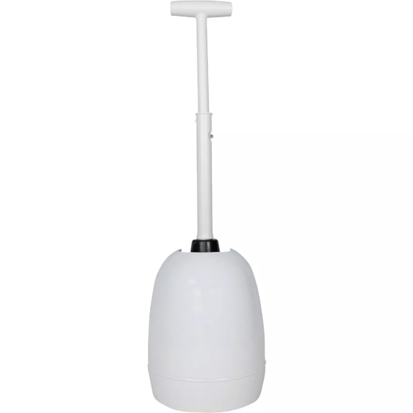 Korky 95-4A Plunger And Holder Set – 1-3/16" Handle, Plastic Flange Plunger, Made In USA