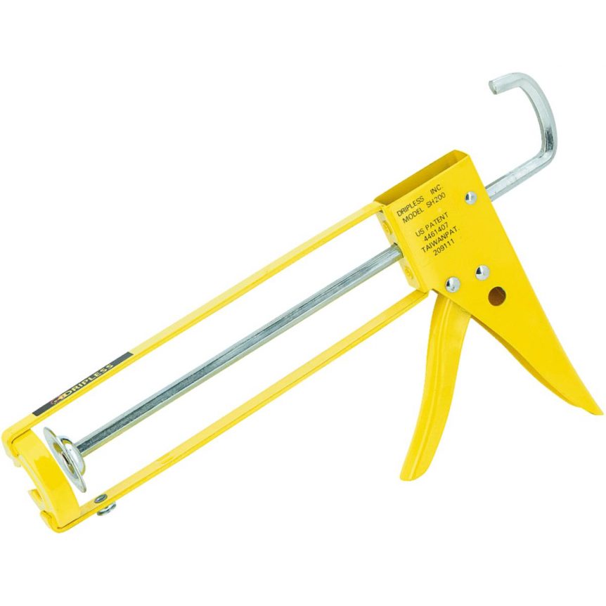 Dripless Skeleton HexRod Caulk Gun MacDonald Industrial Supply