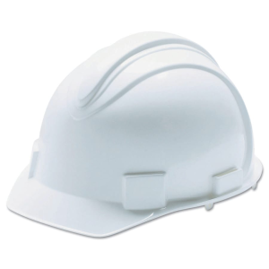 Jackson 4 Point Adjustable White Hard Hat 3013362