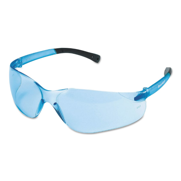 MCR Safety BearKat Light Blue Safety Glasses 135BK113