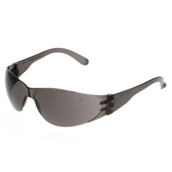 MCR Safety Checklite Frameless Polycarbonate Gray Lens Safety Glasses CL112