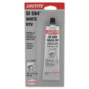 Superflex White RTV Silicone Adhesive Sealant 2.7 Oz. 59430