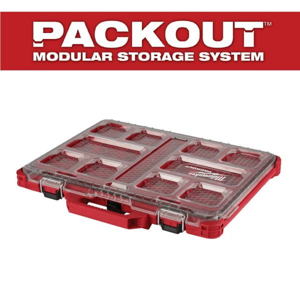 Details about   3 Long Bins for Milwaukee PACKOUT Low Profile Organizer Tool Box 