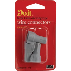 14 AWG to 6 AWG Do it Best Gray Large Hex Lock Hex Head Wire Connector 3 Pack 554642