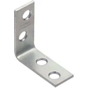 1-1/2" x 5/8" National Zinc Steel Corner Brace 4 Pack N113134