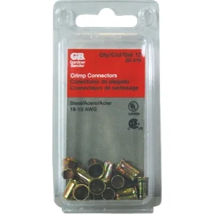 18-10 AWG Gardner Bender Crimp Connector 12 Pack 20-410