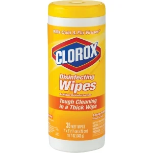 Clorox Lemon Disinfecting Cleaning Wipes 01594