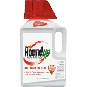 Roundup Concentrate Plus Weed & Grass Killer 1/2 Gallon 5376506