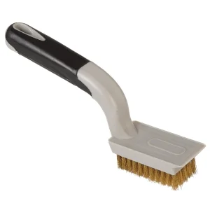 5" Best Look Brass Soft Grip Wire Brush With Rubber Handle 392