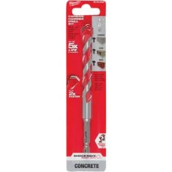 1/4" Hex Drive Hammer Drill Bits