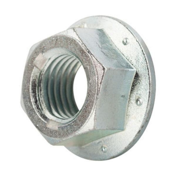 65 Pieces 1/2-20 Toplock Flange Nuts - Grade 8/G, All Metal Locking Nuts, Plain Finish By Lexar Industrial