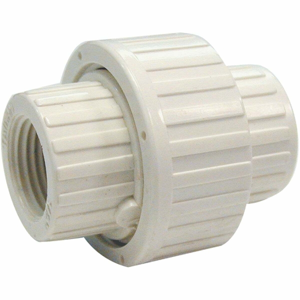 3/4" FPT Sch. 80 Threaded Union PVC 164-134HC