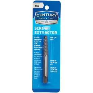 #4 Century Spiral Flute Screw Extractor 309589