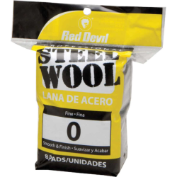 #00 Red Devil 792002 Steel Wool 8 Pack 323