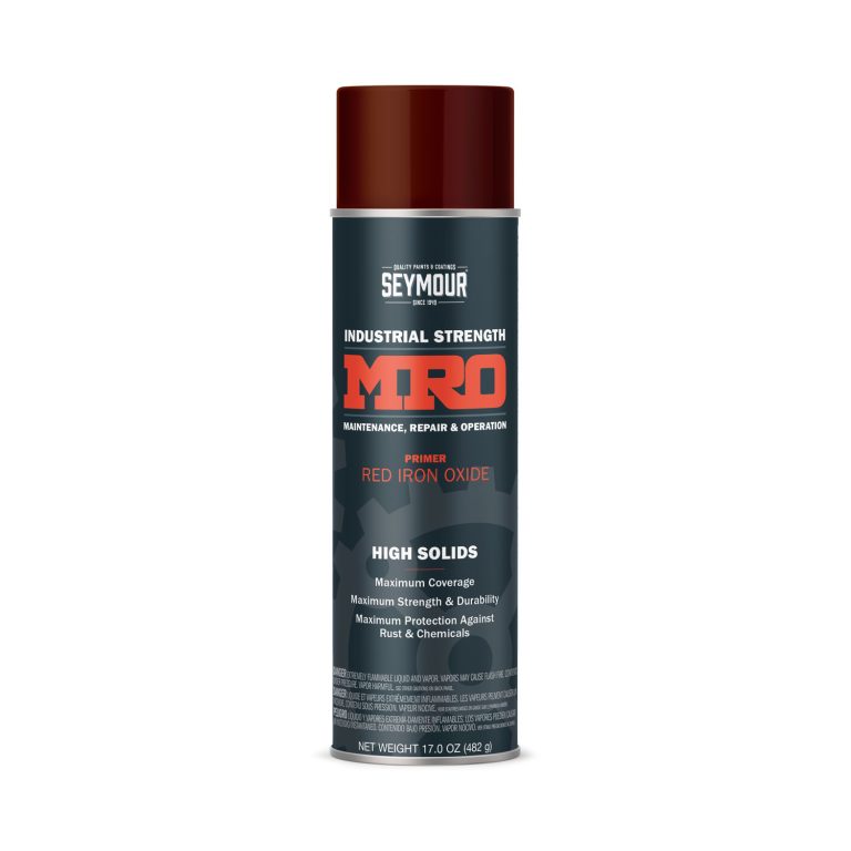 Seymour Mro Red Oxide Spray Paint Primer Oz Macdonald Industrial Supply