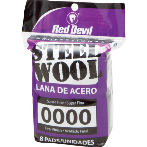 Red Devil Steel Wool 8 Pack 320