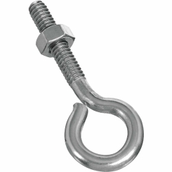 1/4"-20x2-1/2" Eye Bolt w/Hex Nut Stainless Steel N221580