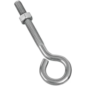 5/16"-18x4" Eye Bolt w/Hex Nut Stainless Steel N221622