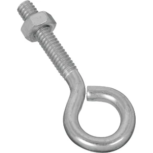 1/4"-20x2-1/2" Eye Bolt w/Hex Nut Zinc N221101