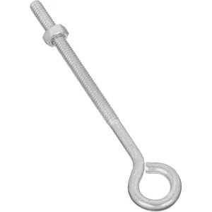 1/4"-20x5" Eye Bolt w/Hex Nut Zinc N221135