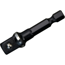3/8"F x 1/4"M Milwaukee SHOCKWAVE Impact Duty Socket Adapter w/Ball Lock 48-32-5031