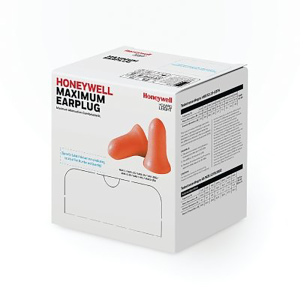Howard Leight By Honeywell Corded Ear Plugs 100 Pairs Per Box MAX-30