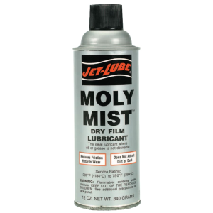 Jet-Lube Moly-Mist Dry Film Lubricant 12 Oz. 16041