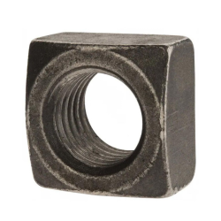 1"-8 Square Nut Grade 2 Plain