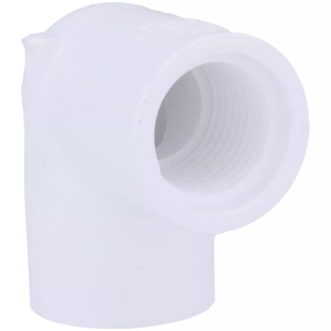 1/2-14 SLIP X 1/2-14 FNPT 90° Sch. 40 PVC Elbow 02301 0600HA