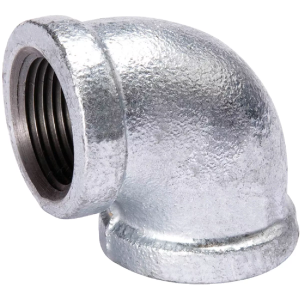 1-1/4" FNPT 90° Sch. 40 Galvanized Pipe Elbow 510-006BG