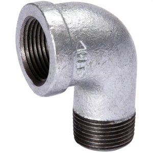 1-1/2-11-1/2 FNPT X 1-1/2-11-1/2 MNPT90° Sch. 40 Galvanized Street Elbow 510-307BG