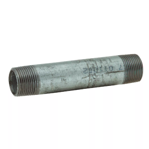 1-11-1/2 MNPT X 6" Sch. 40 Galvanized Pipe Nipple 8700152005