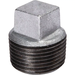 1-11-1/2 MNPT Square Head Sch. 40 Galvanized Pipe Plug 511-805BG