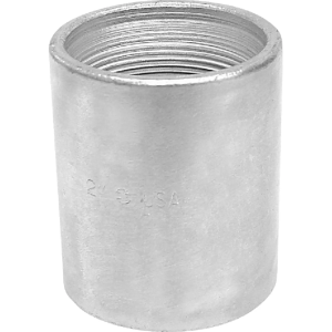 1-11-1/2 FNPT Threaded Sch. 40 Merchant Galvanized Coupling 8700158754