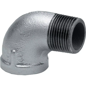 3/4-14 FNPT X 3/4-14 MNPT 90° Sch. 40 Galvanized Street Elbow 8700127809