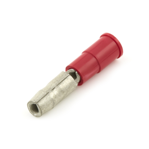 22-18 AWG X .156" Red Nylon Male Bullet Connector 641205