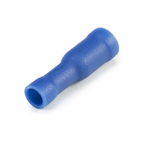 16-14 AWG X .180" Blue Vinyl Female Bullet Connector 449255