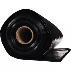 20' X 100' 6 mil Film-Gard Polyethylene Plastic Sheeting Black 626061