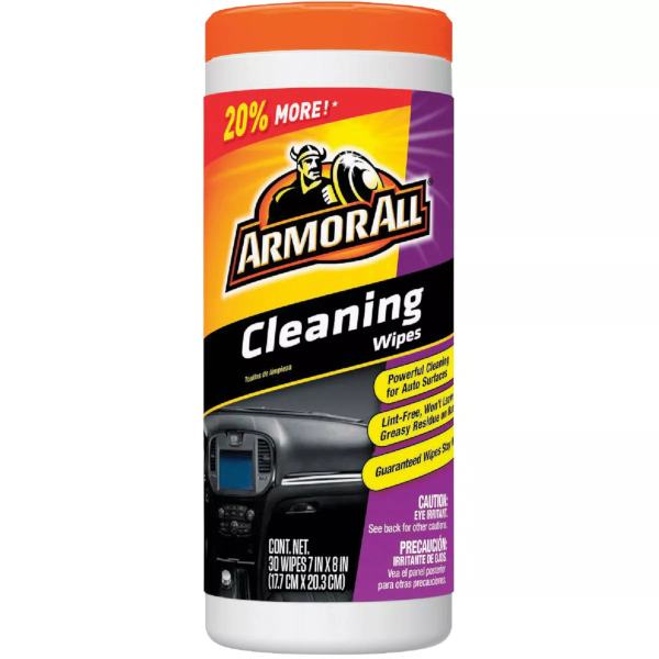 Armor All Multi-Purpose Cleaning Wipes 30 Pack 17497C