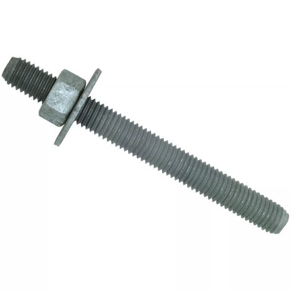 1/2"-13 X 5" Simpson F1554 GR36 All-Thread Rod Stud Galvanized Retrofit Bolt RFB#4X5HDG-R