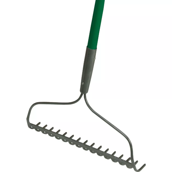 Do it Best 16-1/2" Steel Bow Garden Rake 16-Tine YN-R012-16-2FL