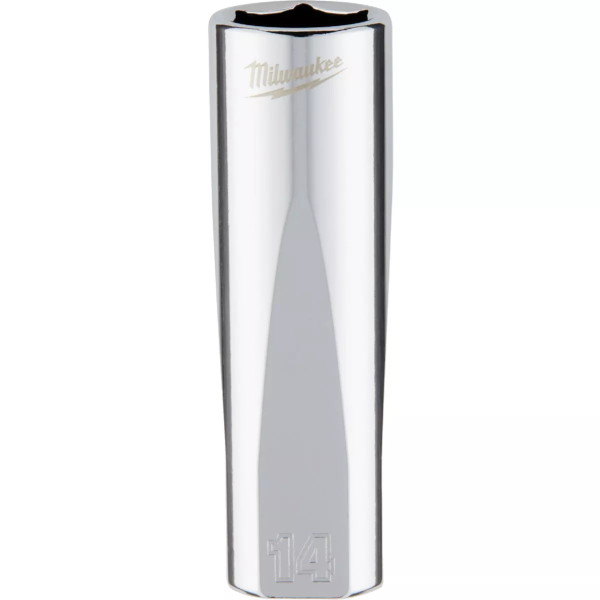 3/8" Drive X 14mm Milwaukee Socket 6 Point Deep with 4-Flat Sides 45-34-0014