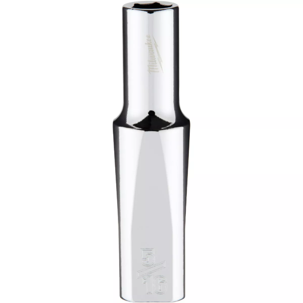 3/8" Drive X 5/16" Milwaukee Socket 6 Point Deep with 4-Flat Sides 45-34-3125